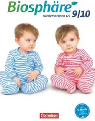 Obrázok produktu pre Biosphäre Sekundarstufe I 9./10. Schuljahr Schülerbuch. Niedersachsen G9