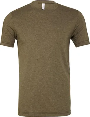 Produktbild von Canvas Uni Triblend Crew Neck T-Shirt