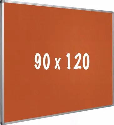 Image de Tableau d'affichage liège PRO Blevins - Cadre aluminium - Montage facile - Punaises - Tableaux d'affichage - 90x120cm