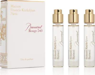 Image de Maison Francis Kurkdjian Baccarat Rouge 540 Refill Eau de Parfum 3 x 11ml