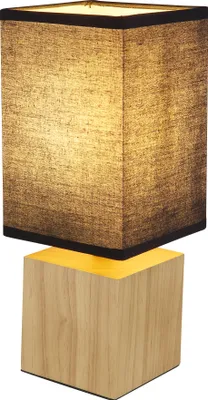 Obrázek produktu pro Globo Lighting stolní lampa dřevo přírodní barva, 1x E27