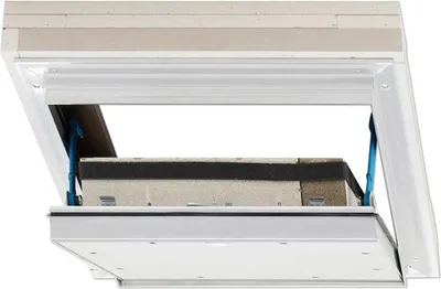 Produktbild von Revisionsklappe AluProtect® Safe 30 EI30 mit Gipskartoneinlage GKF 2 x 12,5 mm 300 mm x 300 mm