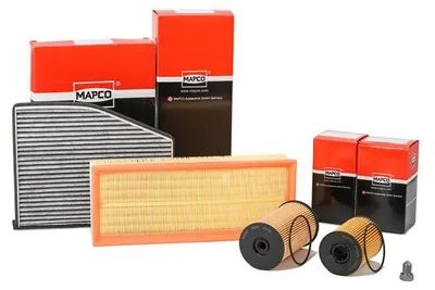 Produktbild von MAPCO Filterset Inspektionspaket Filtersatz für VW TOURAN (1T1, 1T2) TIGUAN (5N) Passat Variant (3C5) Caddy III Kombi (2KB, 2KJ, 2CB, 2CJ) SCIROCCO