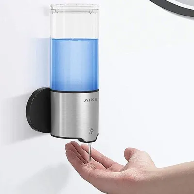 Obrázok produktu pre Elektrické dávkovače mydla do kúpeľne – bezdotykové – automatické dávkovače mydla