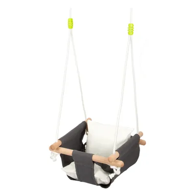 Zdjęcie produktu dla Small foot 11584, Bujanka dla niemowląt, Wewnątrz/Na wolnym powietrzu, 60 kg, Tkanina, Drewno