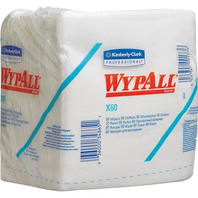 Obrázok produktu pre WYPALL Utierka X60 6034 1lg. Štvrtinová 31x32cm ws 76 ks/bal.