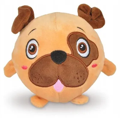 Produktbild von Gift Kuli Friends Mops Plüschtier Stressball kuschelig
