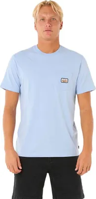 Produktbild von Rip Curl Surf Paradise Badge Update Kurzarm-t-shirt Blau M Mann Blau M