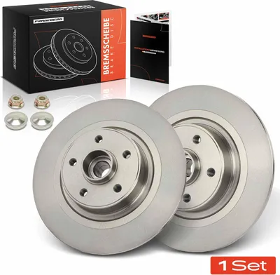 Produktbild von Frankberg 2x Bremsscheiben Hinterachse für Renault Espace IV Vel Satis 1.9L 2.0L Bj ab 2002
