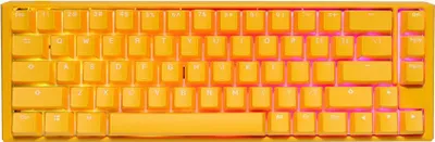 Produktbild von Ducky One 3 Yellow SF Gaming Tastatur, RGB LED