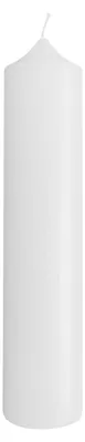 Produktbild von lange schlanke Altarkerzen Weiß 200 x Ø 40 mm, 4 Stück