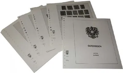 Produktbild von Lindner-T Vordruckblätter T206 Österreich vor 1945- Jahrgang 1922 bis 1937