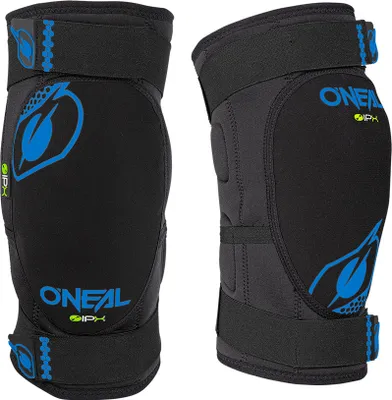 Produktbild von Oneal Dirt Knieprotektoren Farbe: Schwarz/Blau, Grösse: S