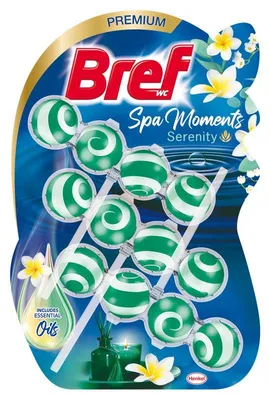 Produktbild von Bref Spa Moments Zawieszka do WC 3 x 50 g