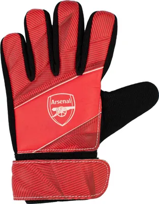 Produktbild von Arsenal FC - "Fuse" Torhüter-Handschuhe für Kinder TA13964 (Einheitsgröße) (Rot/Weiß)