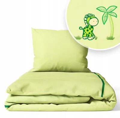 Immagine prodotto di Set Biancheria da Letto per Lettino 90 × 120 cm + Federa 40 × 60 cm – 100% Cotone per Neonato e Bambino