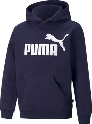 Produktbild von PUMA Jungen Hoodie - ESS Big Logo Hoodie, Rundhals, langarm, uni, Kapuze Marine 110