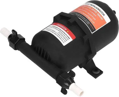Zdjęcie produktu dla Zbiornik na wodę o pojemności 0,75 l do podróży łodzią kempingową, 1/2 cala MNPT, ciśnienie od 10 do 125 PSI, zmniejsza ryzyko uszkodzeń