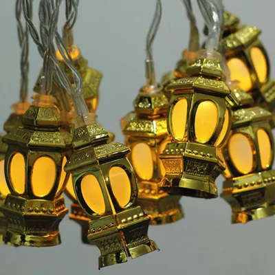 Obrázek produktu pro LED muslimské Ramadán String Light Eid lucerny String Light LED pohádkové lampy