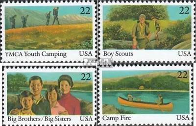 Produktbild von Briefmarken USA 1985 Mi 1772-1775 (kompl.Ausg.) postfrisch Jugendorganisation