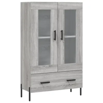 Produktbild von Highboard Grau Sonoma 69,5x31x115 cm Holzwerkstoff