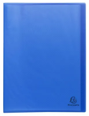 Produktbild von Exacompta Sichtbuch Opak hellblau