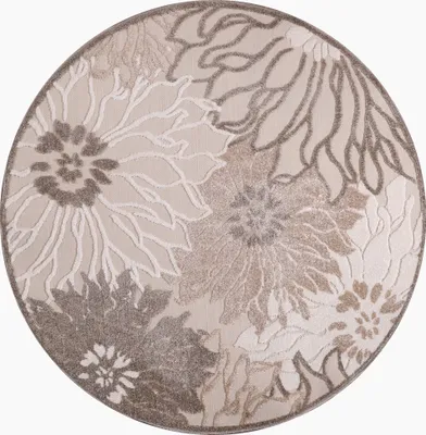 Produktbild von Teppich FLORAL 9034 CREAM 150x150 RUND