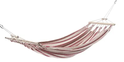 Obrázok produktu pre Hojdacia sieť Chico Single Pole Bavlna Beige-Red