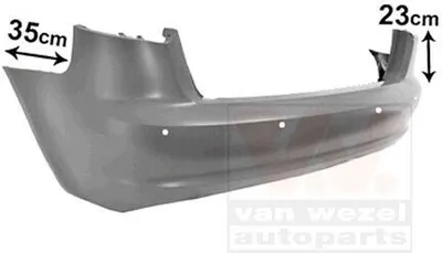 Produktbild von VAN WEZEL Heckstoßstange Stoßfänger Hinten für AUDI A3 Sportback (8PA)