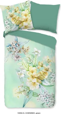 Produktbild von Duvet cover Good Morning 135x200 + 1* 80x80 cm - drawn flowers