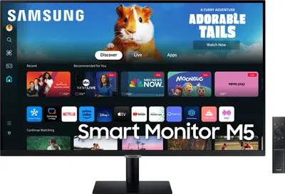 Immagine prodotto di SAMSUNG MT LED LCD 27" Smart Monitor M5 (M50D) FullHD, HDR 10, 4ms, 60Hz, WIFI, Bluetooth 4.2