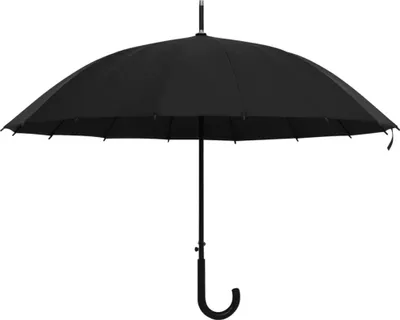 Produktbild von vidaXL Regenschirm Automatisch Schwarz 105cm