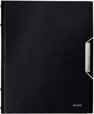 Produktbild von Leitz 39950094, Polypropylene (PP), Schwarz, A4, Landschaft, 200 Blätter, 80 g/m²
