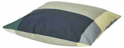 Produktbild von IKEA BRUNKRISSLA Kissenbezug Grün Kariert 50x60 cm