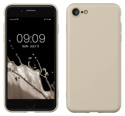 Produktbild von kwmobile Handyhülle für iPhone SE 2022 Hülle / iPhone SE 2020 / iPhone 8 / iPhone 7, für iPhone SE Hülle - Schutzhülle für kabelloses Laden - Case in
