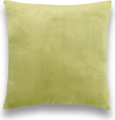 Immagine prodotto di Set di 2 copricuscini in velluto Brielle copricuscino copridivano copricuscino decorativo con cerniera nascosta 50 x 50 cm verde mela