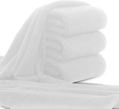 Produktbild von 8x ARLI Handtuch weiss - 100% Baumwolle ( 8 er Set )