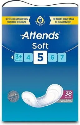 Image de Attends Soft 5 - 4 paquets de 38 protections