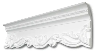 Produktbild von Decosa Zierprofil G39, weiß, 58 x 140 mm, Länge: 2 m - 18 Stück