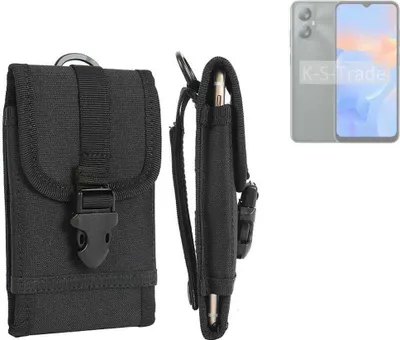 Produktbild von K-S-Trade Holster Handy Hülle kompatibel mit Blackview A52 Pro Holster Handytasche Gürtel Tasche Schutz Hülle Robust Outdoor schwarz