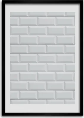 Produktbild von Bild - Bilderrahmen - Foto - 70 cm x 100 cm - MDF - Rahmen - Wandkunst - Keramikwand