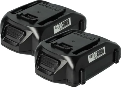Produktbild von vhbw 2x Akku kompatibel mit Worx Landroid S WR130E, S300 WR130E Werkzeug (2000 mAh, Li-Ion, 18 V)