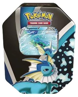 Produktbild von Pokemon Eevee Evolution Tins: Vaporeon V Tin