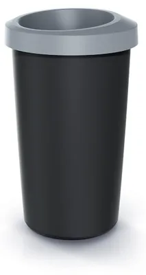 Obrázok produktu pre Odpadkový kôš Prosperplast COMPACTA R DROP – objem: 25 l, farba: svetlosivá