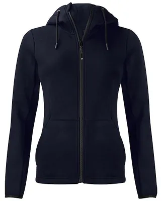Imagen del producto de Cutter & Buck - Sudadera con cremallera frontal "Pemberton" para mujer, modelo ET158 (talla XXL), color azul marino oscuro