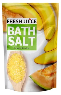 Image de Jus frais, banane et melon, sels de bain, 500 g