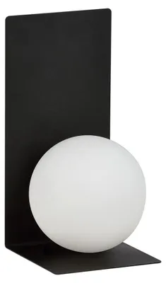 Obrázek produktu pro Nástěnná lampa FORM z černé oceli a skla