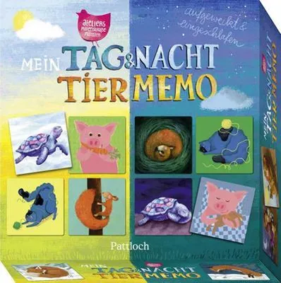 Produktbild von Mein Tag & Nacht-Tiermemo