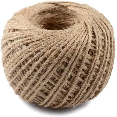 Image de Corde en jute naturel de 3 mm, 100 m, pour le jardin et le bricolage