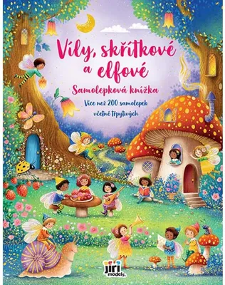 Image de Velká samolepková knížka Víly, skřítkové a elfové
